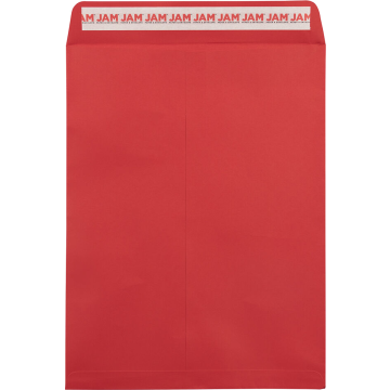 9 x 12 Open End Envelopes with Peel & Seal - Red 32lb
