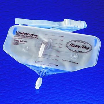 Belly Bag Urinary Drain Bag with Anti-Reflux Valve , 1000 mL by Teleflex Medical
