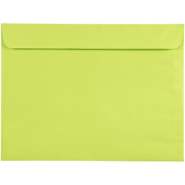9 x 12 Booklet Envelopes - Wasabi Lime Green 32lb