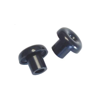 Eartip Black, Mushroom Type, Soft Stethoscope by Graham-Field - Pair
