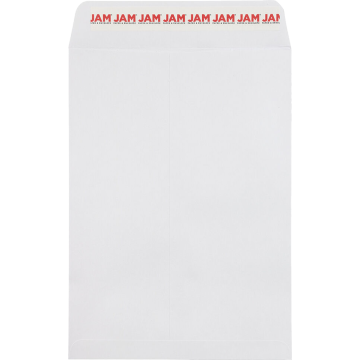 7 1/2 x 10 1/2 Open End Envelopes with Peel & Seal - White 28lb