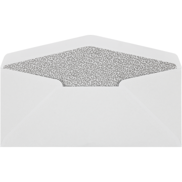 #10 Regular Envelopes (4 1/8 x 9 1/2) - White with Security Tint 24lb
