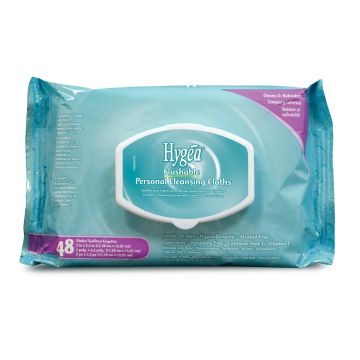 PDI Hygea Flushable Personal Cleansing Cloth