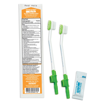 Sage Single Use Suction Toothbrush System