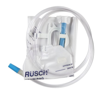 Teleflex Medical Inc Economy Urinary Drainage Bag with Anti-reflux Valve 2000mL by Rusch
