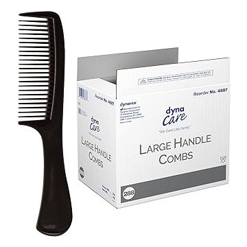 Comb, Long Handle Plastic, 8.5 inches EACH