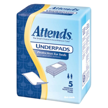 Attends Dri-Sorb Underpads, 30” X 30” by Attends Healthcare