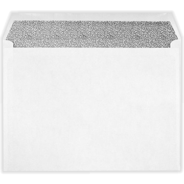 9 x 12 Booklet Envelopes - White with Security Tint 24lb