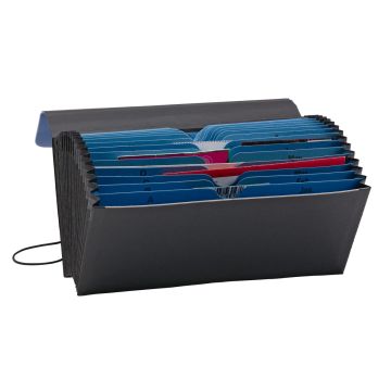 TUFF End Tab File Pockets, 7-Inch Expansion, Reinforced Straight-Cut Tab