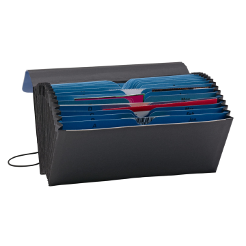 TUFF End Tab File Pockets, 7-Inch Expansion, Reinforced Straight-Cut Tab