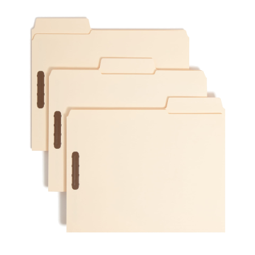 SuperTab Fastener File Folders - Manila / Legal / 50