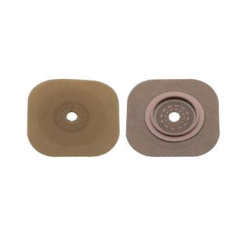 New Image Flat CeraPlus Skin Barrier - Box of 5 - Box of 5, 1-3/4 inch (44 mm) Cut-to-fit, 1-1/4 inch (32 mm) inch Green