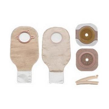 Hollister New Image Two-Piece Non-Sterile Drainable Colostomy/Ileostomy Kit - 2-1/4 Inch-Stoma Opening-Integrated Closure-Ultra Clear / Box (1 Kit)