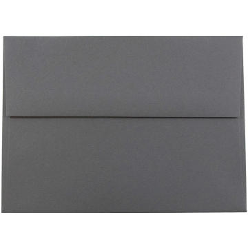 A6 Invitation Envelopes (4 3/4 x 6 1/2) - Dark Smoke Gray 28lb