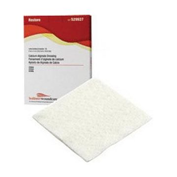 Restore® Calcium Alginate Dressing, Sterile - Box - Box of 10, 2 inch L x 2 inch W Square Shape
