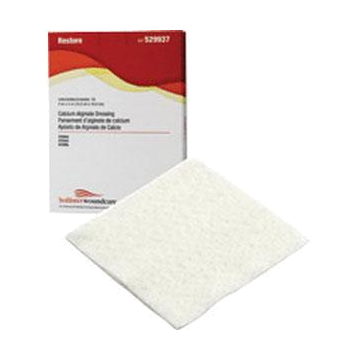 Restore® Calcium Alginate Dressing, Sterile - Box - Box of 10, 2 inch L x 2 inch W Square Shape