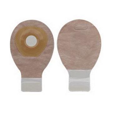 Premier 1-Piece Mini Drainable Pouch Precut Flat SoftFlex Skin Barrier, Lock N Roll, Beige - Box of 20 by Hollister - 1 inch
