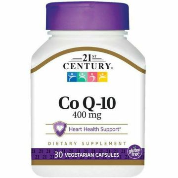 Co Q-10, 400 mg 30 Vegetarian Capsules by 21st Century