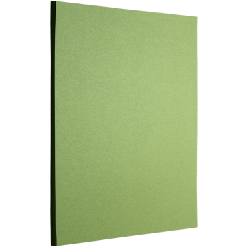 8 1/2 x 11 Stationery Crafting Paper - Lime Green Metallic 32lb
