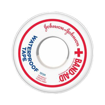 Johnson & Johnson Waterproof Adhesive Tape 1" x 10 yds