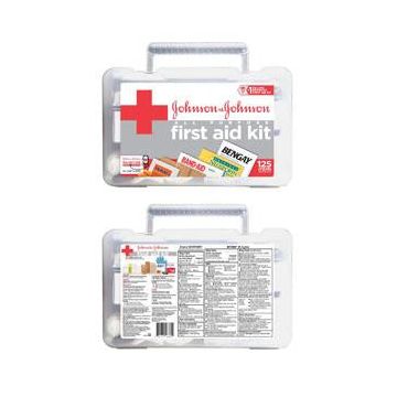 Johnson & Johnson Red Cross All-Purpose First Aid Kit, 125 Items by Systagenix