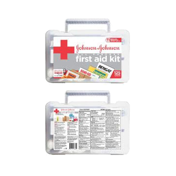 Johnson & Johnson Red Cross All-Purpose First Aid Kit, 125 Items by Systagenix