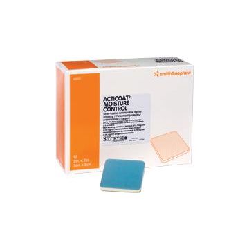 Acticoat Moisture Control Antimicrobial Dressing by Smith & Nephew - 2 inch x 2 Inch