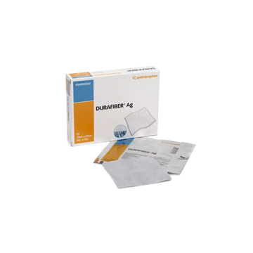 Durafiber Ag Gelling Fiber Dressing by Smith & Nephew - 2 X 2 Inch / 10 Count