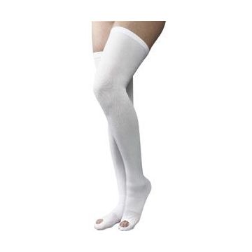 Thigh Length Anti-Embolism Stocking - Pair - Small, Long