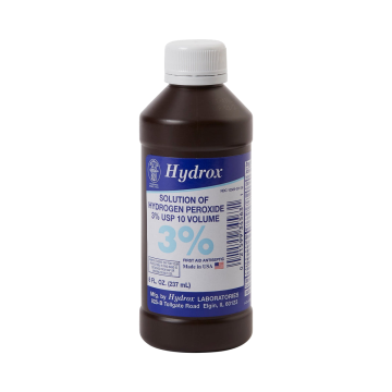 Hydrogen Peroxide, 8 oz Bottle