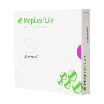 Mepilex Lite Silicone Dressings Adhesive without Border Thin Silicone Dressings Foam Dressing
