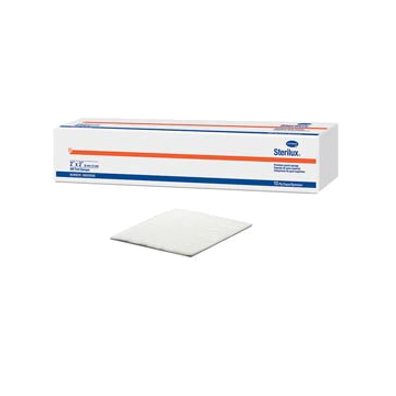 Sterilux Sponge Dressing Cotton 8-Ply 2 X 2 Inch Square by Hartmann - Package of 200