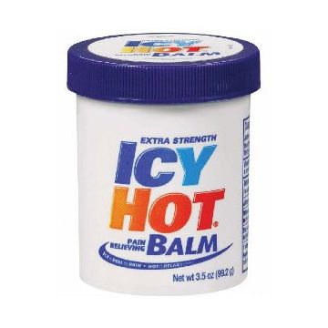 Topical Pain Relief Icy Hot Balm 7.6% - 29% Strength Menthol / Methyl Salicylate Ointment 3.5 oz.