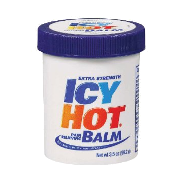 Topical Pain Relief Icy Hot Balm 7.6% - 29% Strength Menthol / Methyl Salicylate Ointment 3.5 oz.