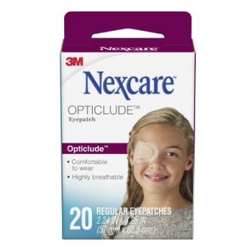Eye Patch Nexcare Opticlude Regular Adhesive - 1.81 X 2.44 Inch Pediatric / Box-20