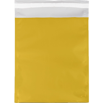 9 x 12 Open End Envelopes with Peel & Seal - Gold Foil 32lb