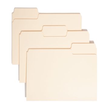 SuperTab Heavyweight File Folders - Manila / Legal / 50