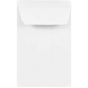 #1 Coin Envelopes (2 1/4 x 3 1/2) - White 24lb