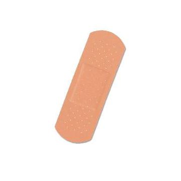 Sheer-Gard Plastic Adhesive Bandage - Box of 100 - 1 inch x 3 inch
