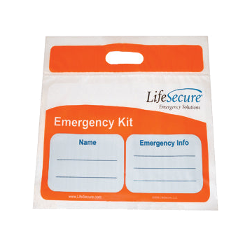 SecureSeal Emergency Kit Bag by LifeSecure