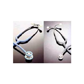Binaural Stethoscope Adscope™ Black 1-Tube 22 Inch Dual Head