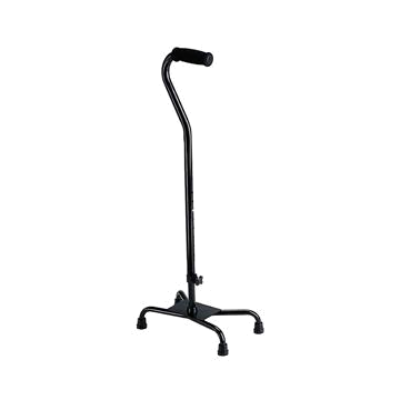 Guardian Aluminum Small Base Quad Cane 29" to 38"