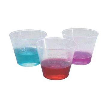 Non-Sterile Graduated Plastic Medicine Cups, 2 oz