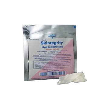 Hydrogel-Impregnated Gauze Dressing - 4 inch x 4 inch - Case of 30