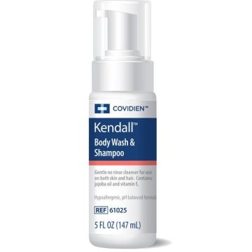 Kendall No-Rinse Body Wash & Shampoo Cleanser 5 oz