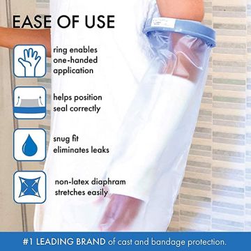 Seal-Tight Cast Protector by Brownmed - Singles, Adult Arm, 30 inch