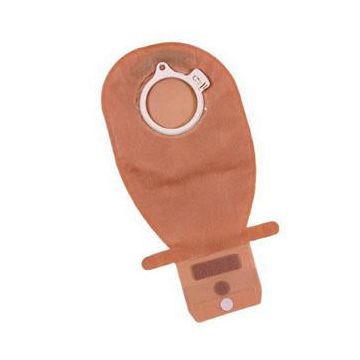 Assura 2-Piece Wide Outlet Drainable Pouch With Filter and EasiClose 2-3/8", 530ml, Medium, Opaque - Box of 10