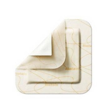 Silicone Foam Dressing Biatain Adhesive with Border Sterile by Colopast - 3 X 3 Inch Square / Each