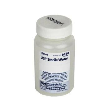Nurse Assist Inc USP Sterile Water For Irrigation with Screw Top Container 100mL - Each
