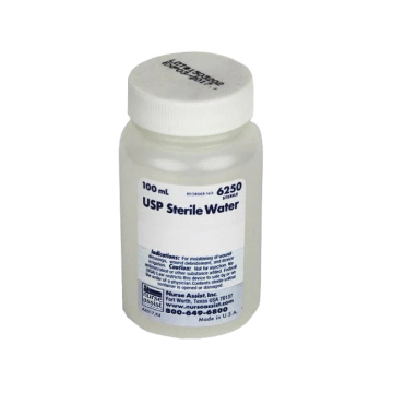 Nurse Assist Inc USP Sterile Water For Irrigation with Screw Top Container 100mL - Each